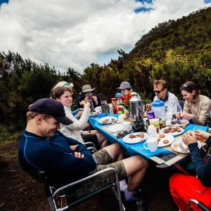 Har kvalitetsmat serveras på expeditionsresor till kilimanjaro