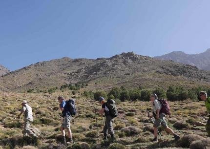 Vandra med Swett i Atlasbergen