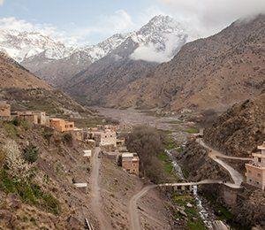 Att få beskåda naturen i Atlasbergen är en fantastisk upplevelse