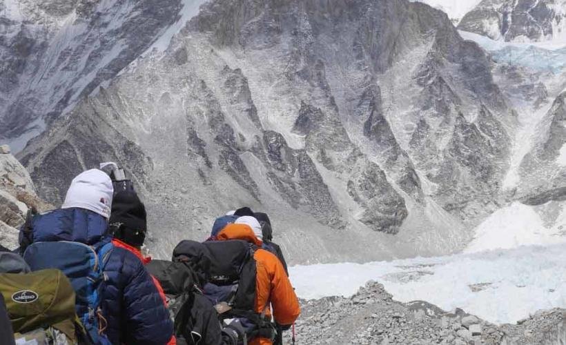 Vandring mot Everest Base Camp