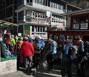 Efter Everest Base Camp har vi en reservdag i Kathmandu