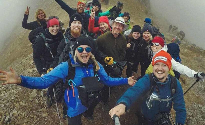 Swetts grupp på Inkaleden