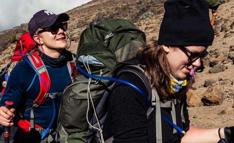 Vandring mot Kilimanjaro