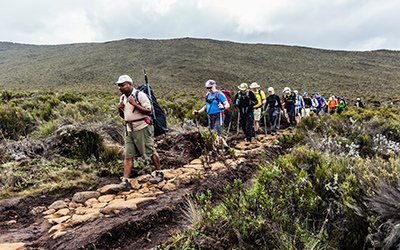 Vandring mot Kilimanjaro Med Swett vandrar du en unik och ostörd led till Kilimanjaro