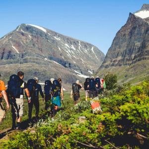 Vandrare mot Sveriges tak